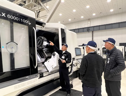 河北宏遠(yuǎn)液壓機(jī)械有限公司領(lǐng)導(dǎo)再次拜訪DMG MORI工廠，探索精密加工機(jī)床設(shè)備