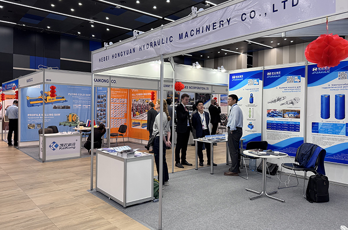 河北宏遠液壓機械有限公司出訪俄羅斯冶金市場紀實